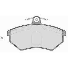 310.2 RAICAM Комплект тормозных колодок, дисковый тормоз