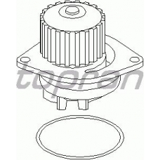 720 166 TOPRAN Водяной насос