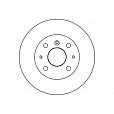 MDC1972 MINTEX Тормозной диск
