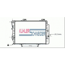 0319901 KUHLER SCHNEIDER Радиатор, охлаждение двигател