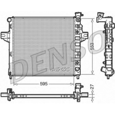 DRM06032 DENSO Радиатор, охлаждение двигателя