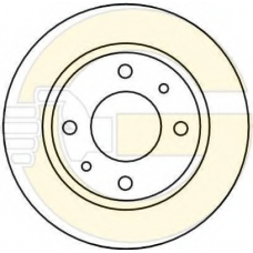 6044744 GIRLING Тормозной диск