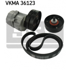 VKMA 36123 SKF Поликлиновой ременный комплект