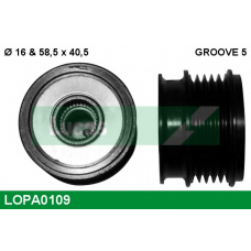 LOPA0109 TRW Механизм свободного хода генератора