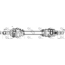 210021 GSP Приводной вал