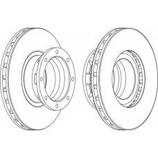 FCR187A FERODO Тормозной диск