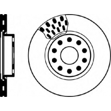 92093800 TEXTAR Тормозной диск