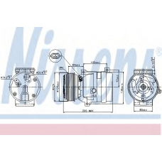 89435 NISSENS Компрессор, кондиционер