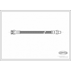 19032222 CORTECO Тормозной шланг