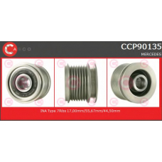 CCP90135 CASCO Ременный шкив, генератор
