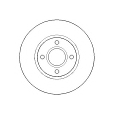 NBD1821 NATIONAL Тормозной диск
