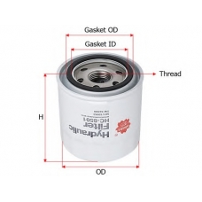 HC-8501 SAKURA  Automotive Фильтр, Гидравлическая система привода рабочего об