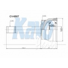 CV-6507 KAVO PARTS Шарнирный комплект, приводной вал