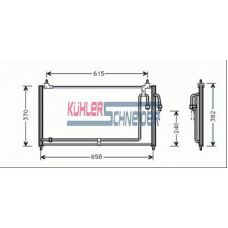 1620121 KUHLER SCHNEIDER Конденсатор, кондиционер