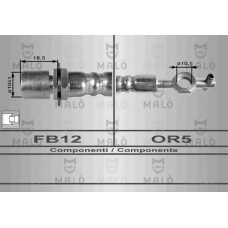8537 Malo Тормозной шланг