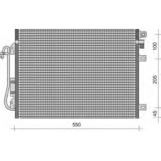 350203379000 MAGNETI MARELLI Конденсатор, кондиционер