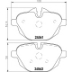 8DB 355 013-921<br />HELLA PAGID