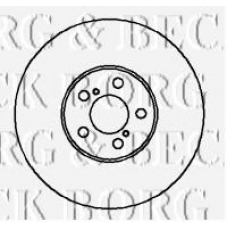 BBD5034 BORG & BECK Тормозной диск