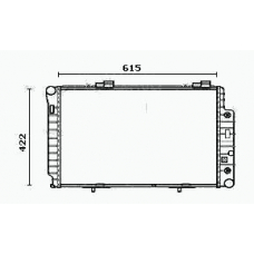 RM0784 EQUAL QUALITY Радиатор, охлаждение двигател