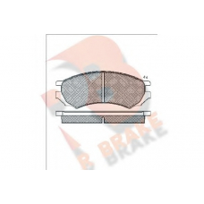 RB0878 R BRAKE Комплект тормозных колодок, дисковый тормоз