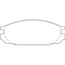 WBP20098A WAGNER LOCKHEED Комплект тормозных колодок, дисковый тормоз