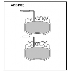 ADB1926 Allied Nippon Тормозные колодки