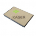 09-0043 KAGER Фильтр, воздух во внутренном пространстве