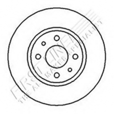 FBD306 FIRST LINE Тормозной диск