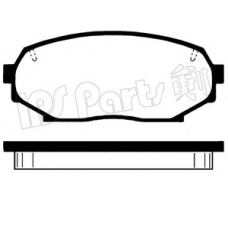 IBD-1340 IPS Parts Комплект тормозных колодок, дисковый тормоз