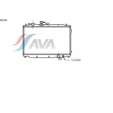 MZ2050 AVA Радиатор, охлаждение двигателя