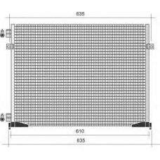 350203340000 MAGNETI MARELLI Конденсатор, кондиционер