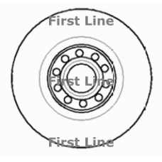 FBD1258 FIRST LINE Тормозной диск