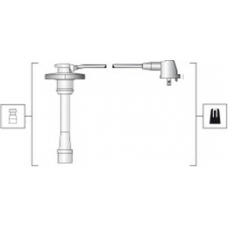 941318111274 MAGNETI MARELLI Комплект проводов зажигания