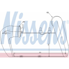96821 NISSENS Интеркулер
