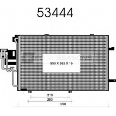 F4-53444 STANDARD Конденсатор, кондиционер