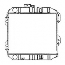 513960 NRF Радиатор, охлаждение двигателя
