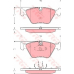 GDB1577 TRW Комплект тормозных колодок, дисковый тормоз