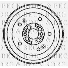 BBR7140 BORG & BECK Тормозной барабан