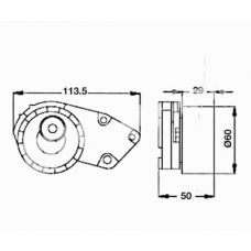 ITB-6W00 IPS Parts Устройство для натяжения ремня, ремень грм