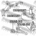 VWAB-21KIT FEBEST Подвеска, рычаг независимой подвески колеса