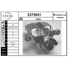 2375051 EAI Тормозной суппорт