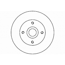 MDC1999 MINTEX Тормозной диск