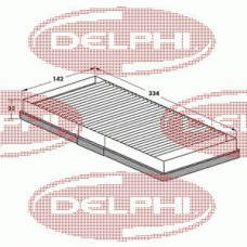 TSP0325012 DELPHI Фильтр, воздух во внутренном пространстве