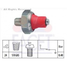 7.0014 FACET Датчик давления масла