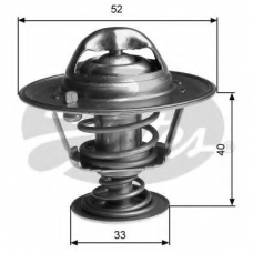 TH31588G1 GATES Термостат, охлаждающая жидкость