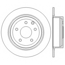 562576BC BENDIX Тормозной диск