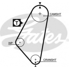 5083 GATES Ремень ГРМ
