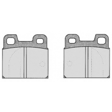 RA.0098.0 RAICAM Комплект тормозных колодок, дисковый тормоз