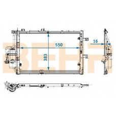 7005255 BEHR Condenser