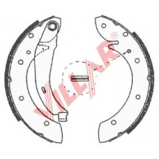 629.0705 VILLAR Комплект тормозных колодок